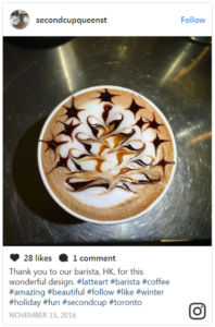 Social media report photogenic coffee Laura Dennehy Foresight Factory