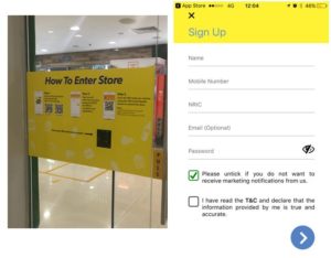 Michael Agnew visits the first staffless store in Singapore for Foresight Factory consumer analytics blog