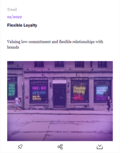 Flexible loyalty